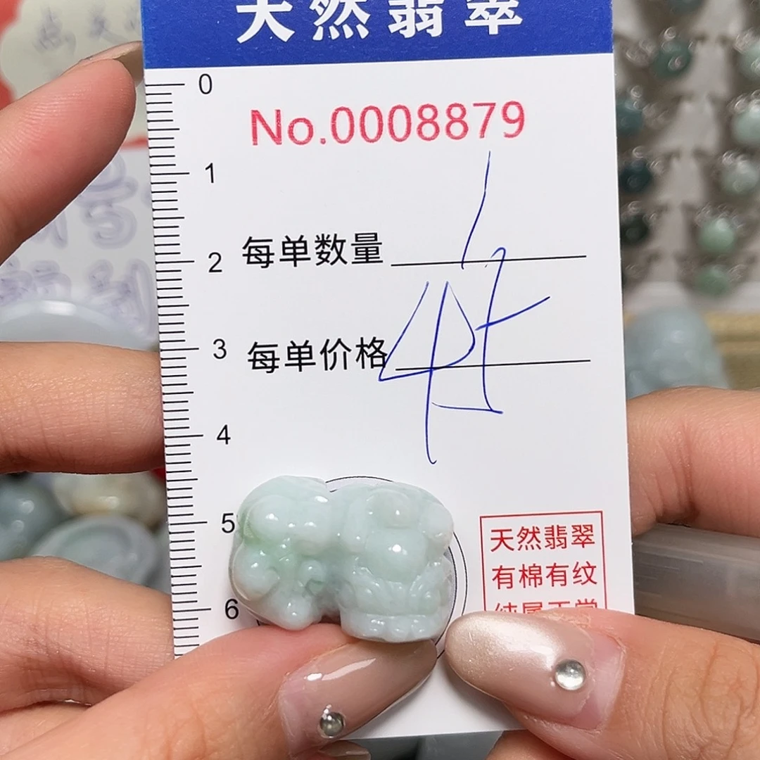 翡翠未镶嵌颈饰貔貅