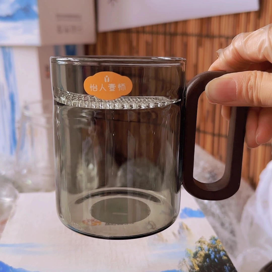 高硼硅玻璃茶水分离款定制44B