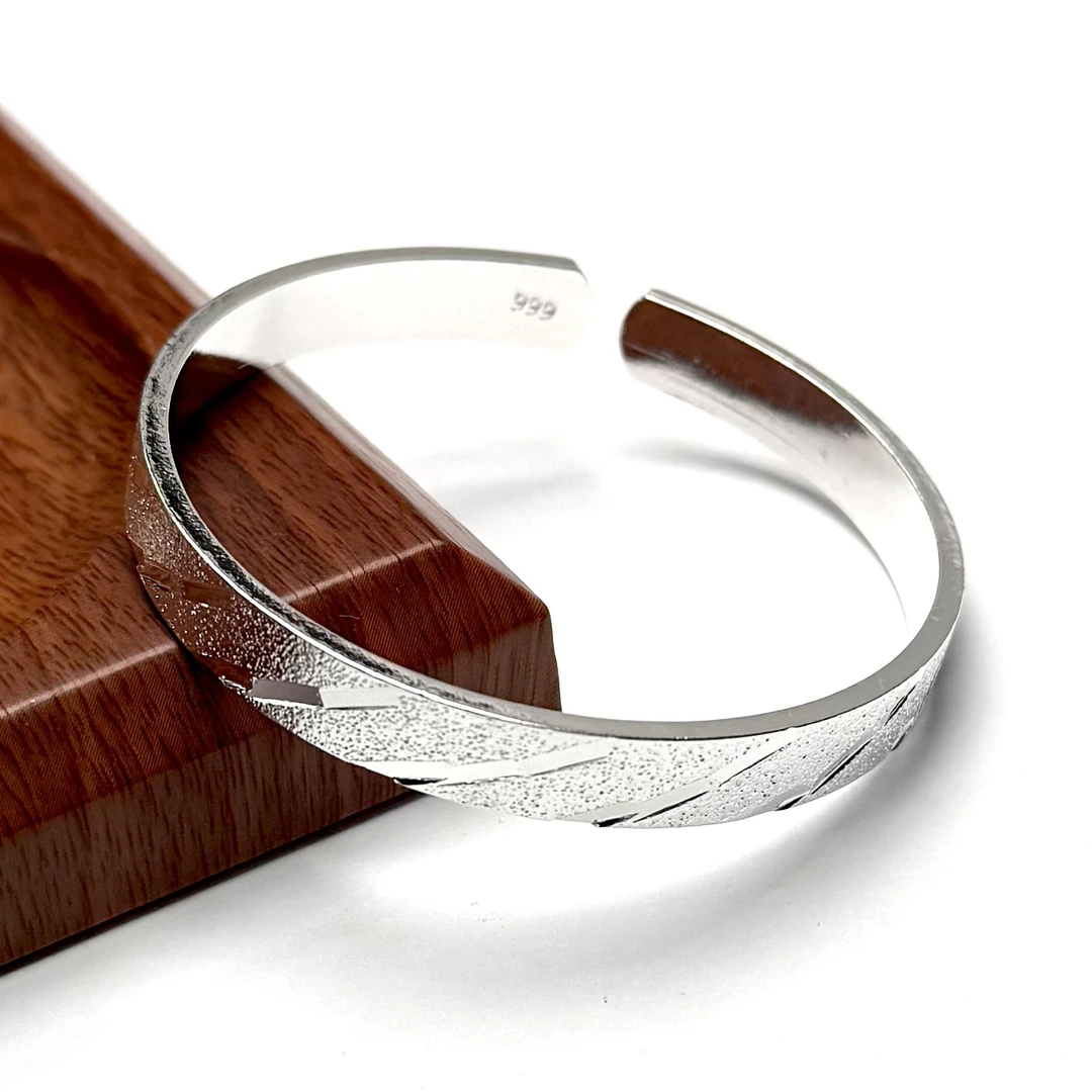 足银手镯 欧标贵银通宝手镯臻藏-t270