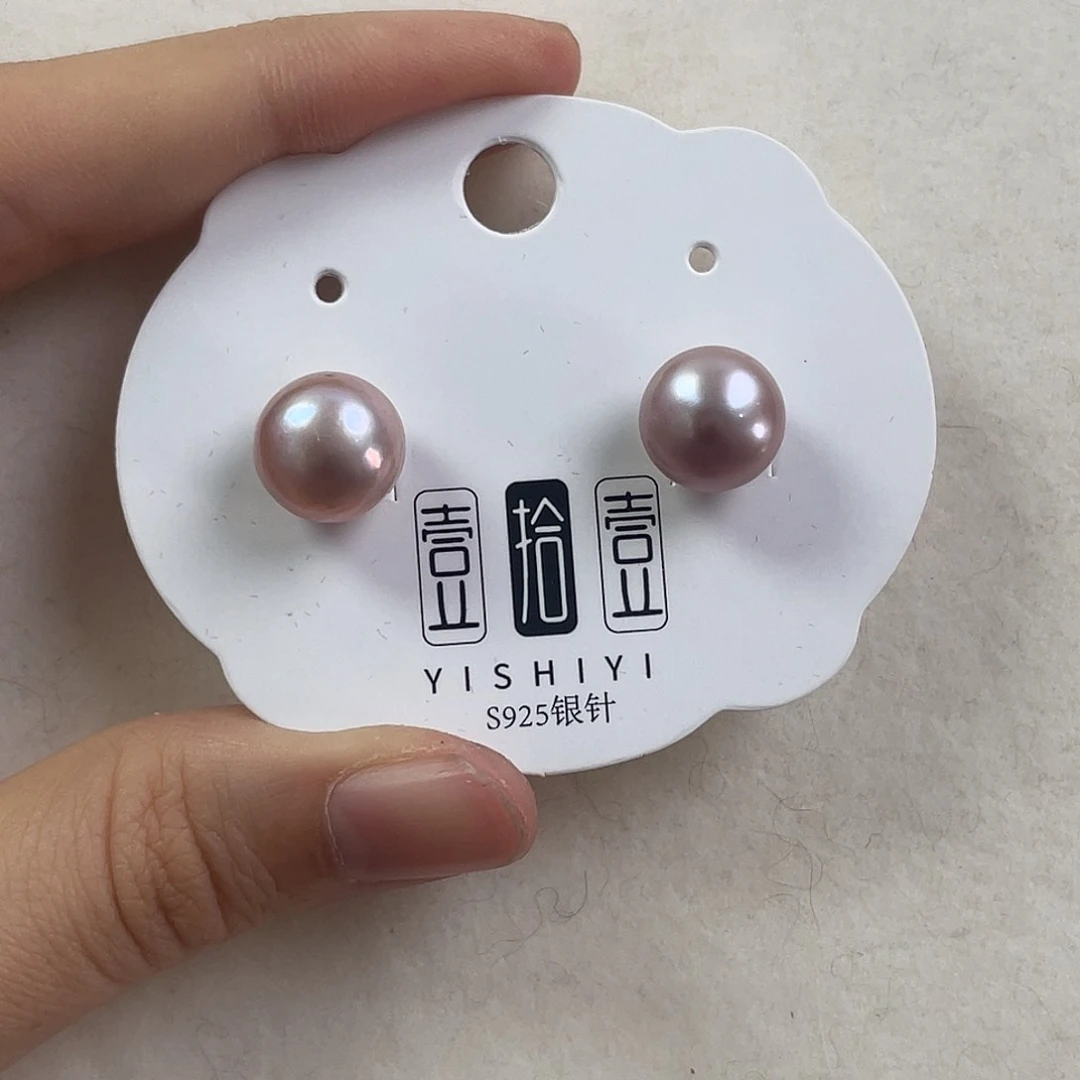 淡水珍珠耳饰未镶嵌