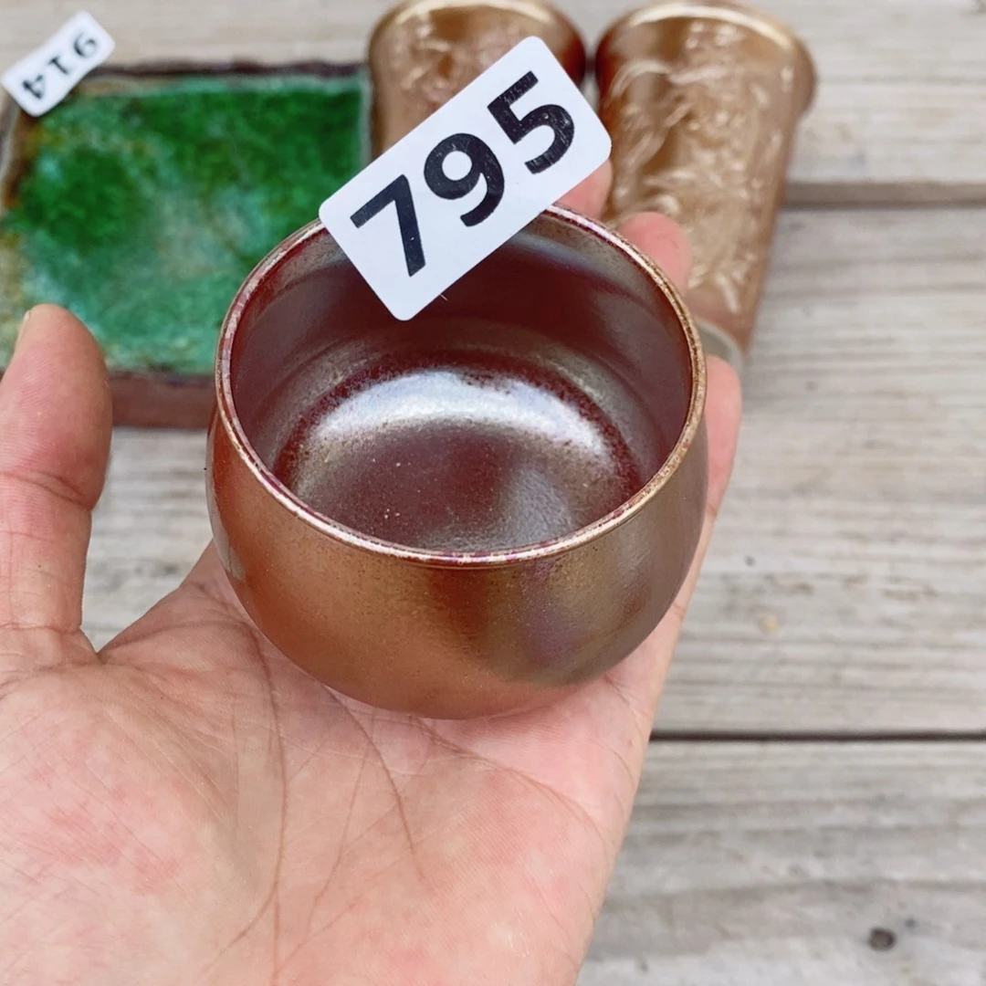 柴烧柴烧陶瓷杯子茶具