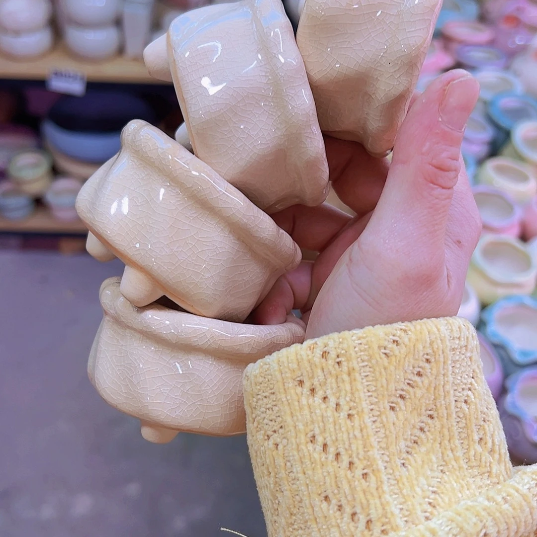 陶瓷花盆当场凑满12包邮