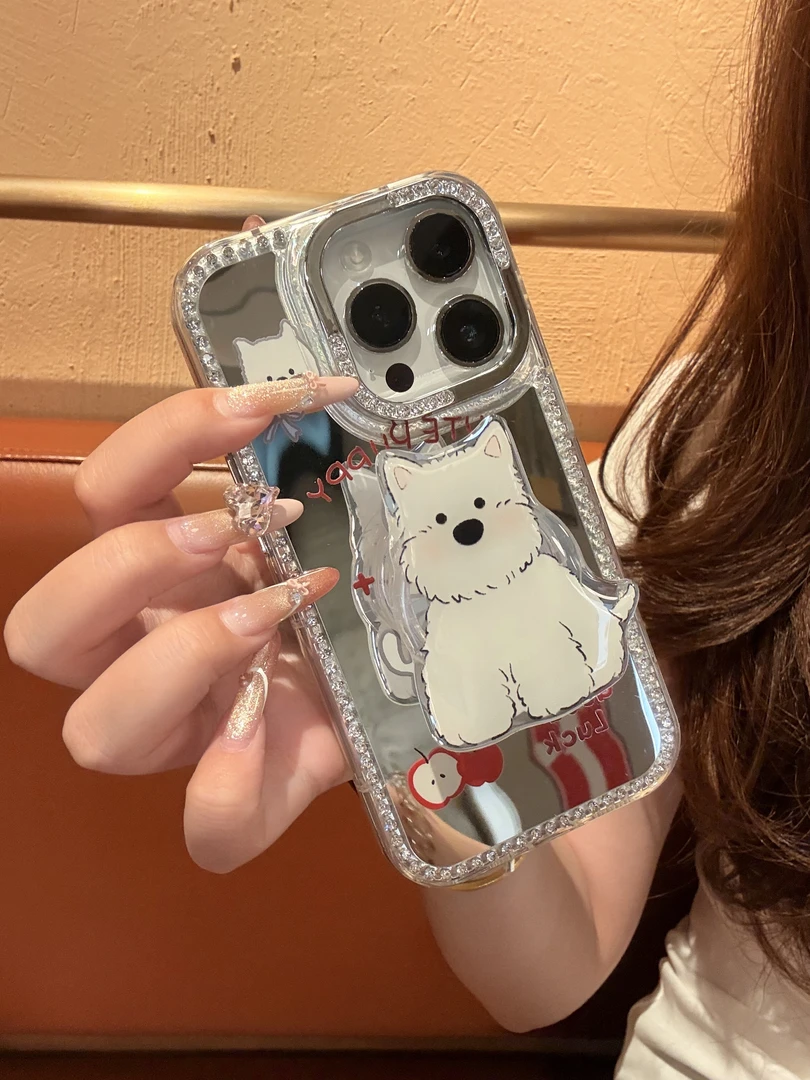 【壳来壳趣专属】奶呼呼西高地适用苹果16promax手机壳iphone151413