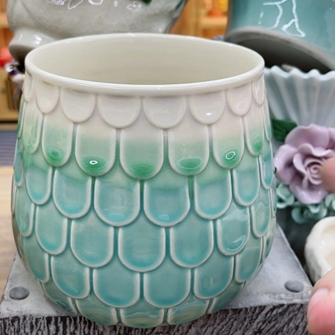 【闪购商品】陶瓷花盆