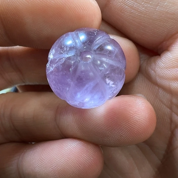 紫晶颈饰未镶嵌慕*