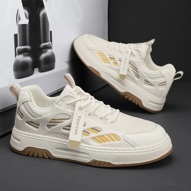 YEARCON/意尔康2024新款透气学生防臭板鞋防滑青少年E53301656