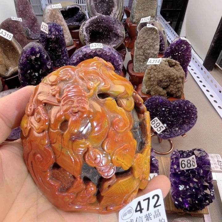 未镶嵌大型摆件（非配饰）水晶