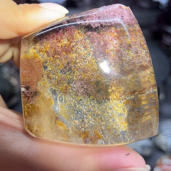 未镶嵌大型摆件（非配饰）水晶彩幽灵