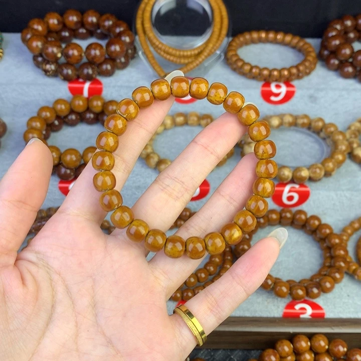 小***子紫金鼠手串9实心火焰纹