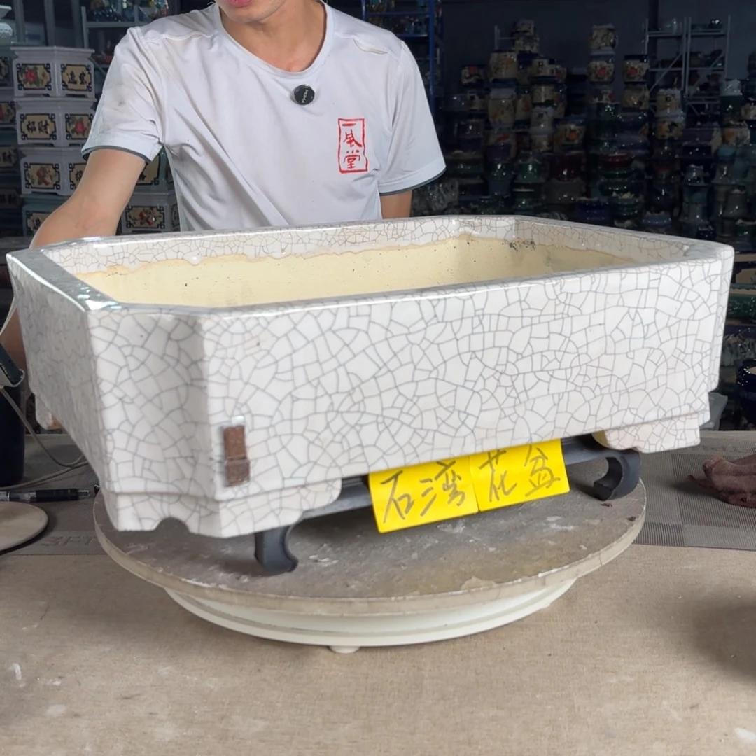 一风堂石湾花盆 内46*34*10