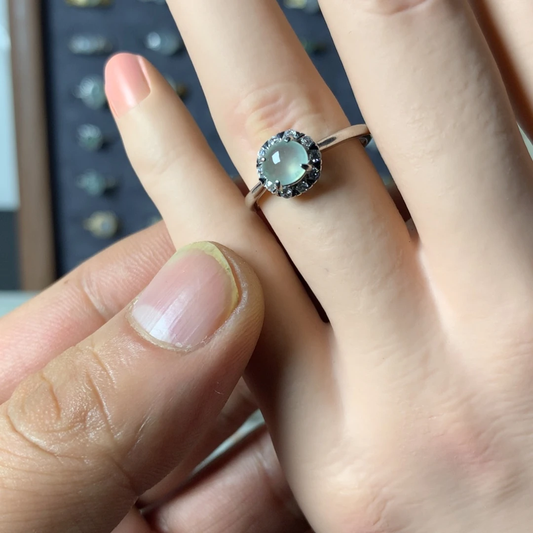 D***y翡翠未镶嵌戒指980