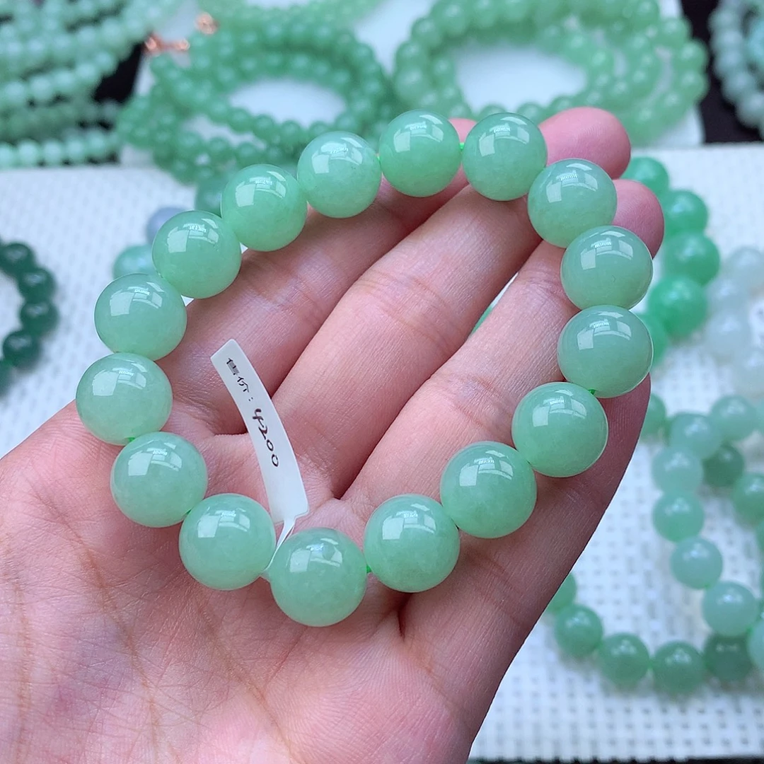 翡翠未镶嵌毛衣链