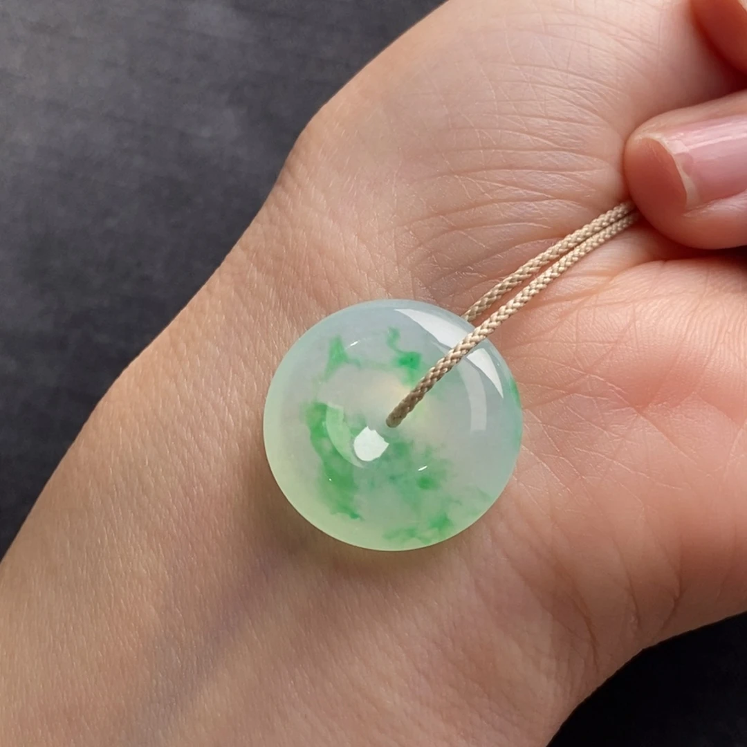 翡翠未镶嵌颈饰20.9-5.5