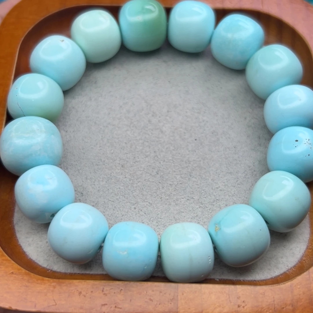 狼***行绿松石未镶嵌珠宝半成品