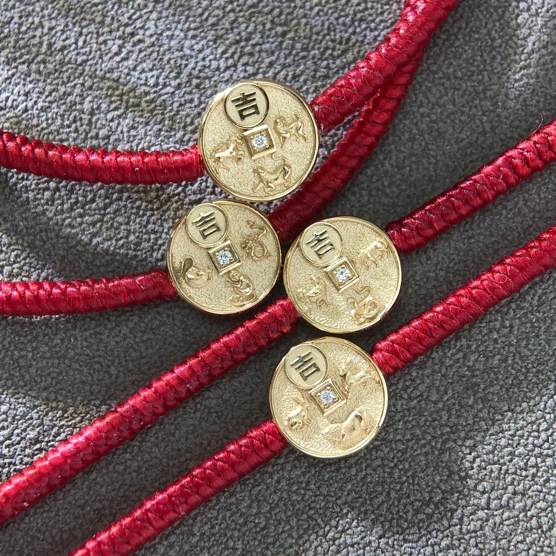 【举石臻选】TA06-1620-491钻石手绳18k（一件/自选/约9.5*2.5mm）H