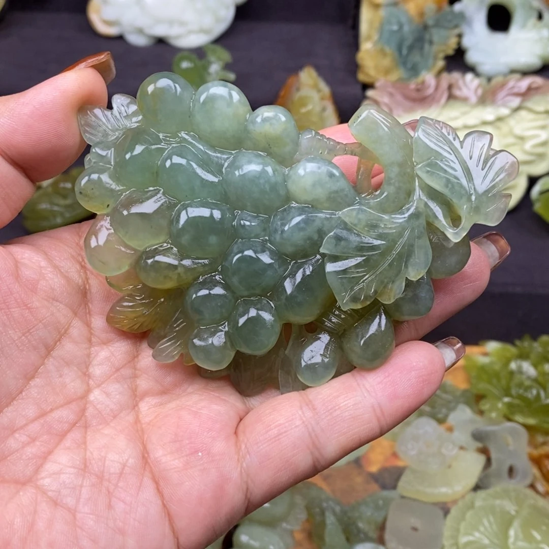 蛇纹石玉颈饰未镶嵌特*安