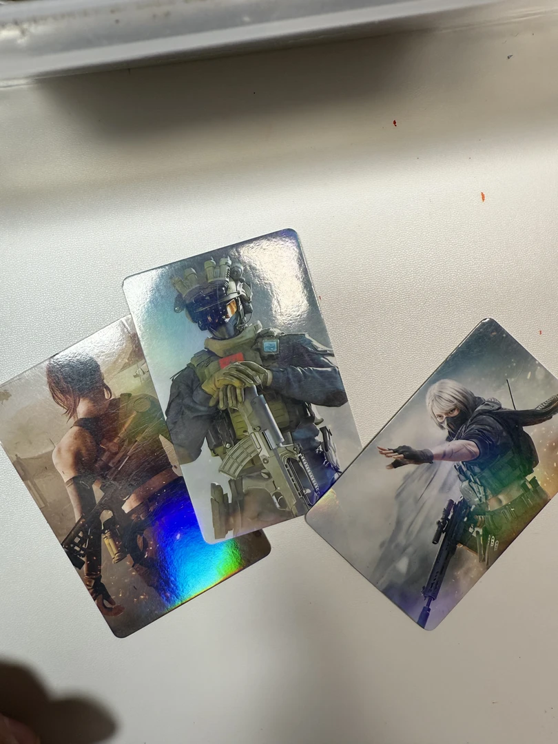 三角洲收藏卡周边【拆6包】