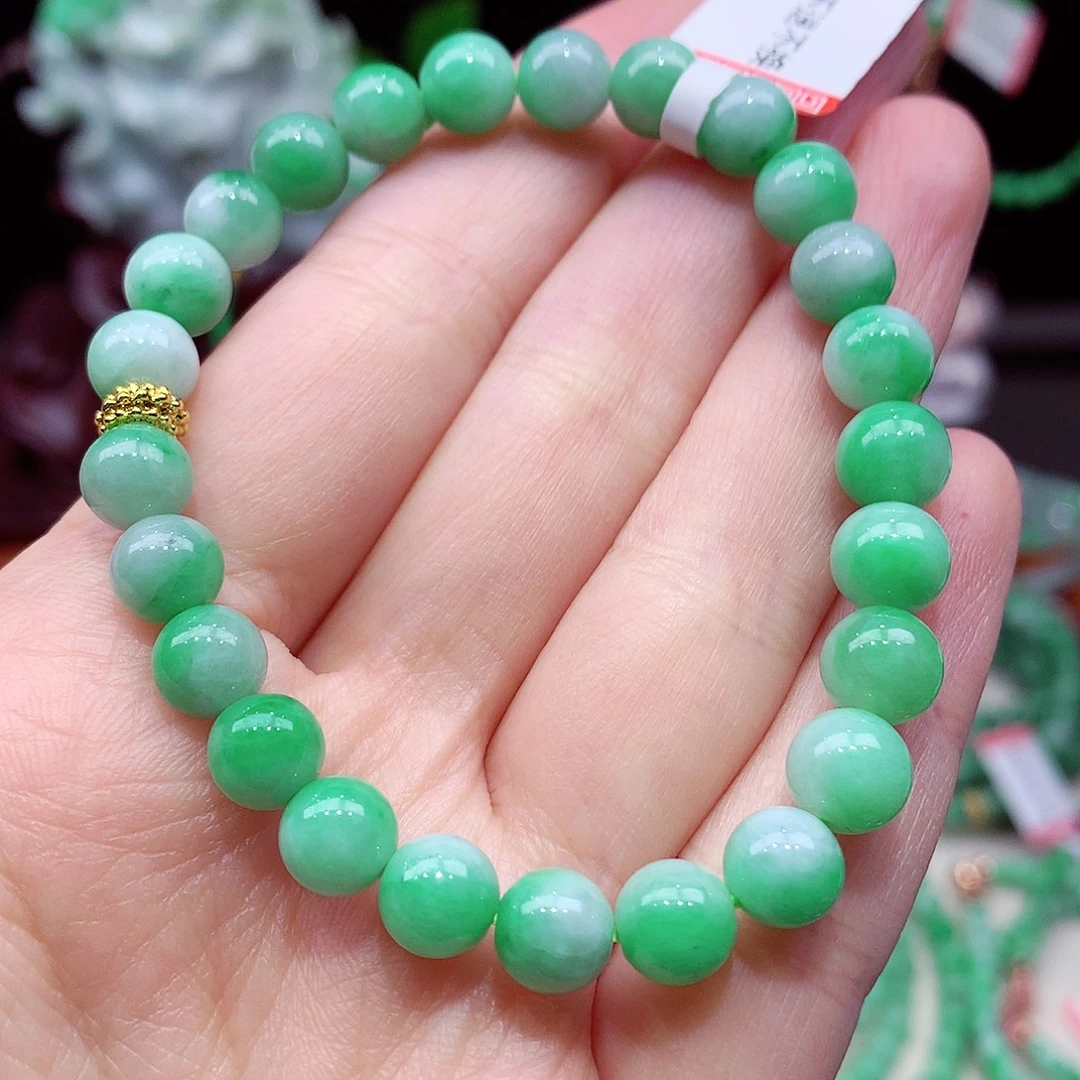 翡翠未镶嵌手链翡翠