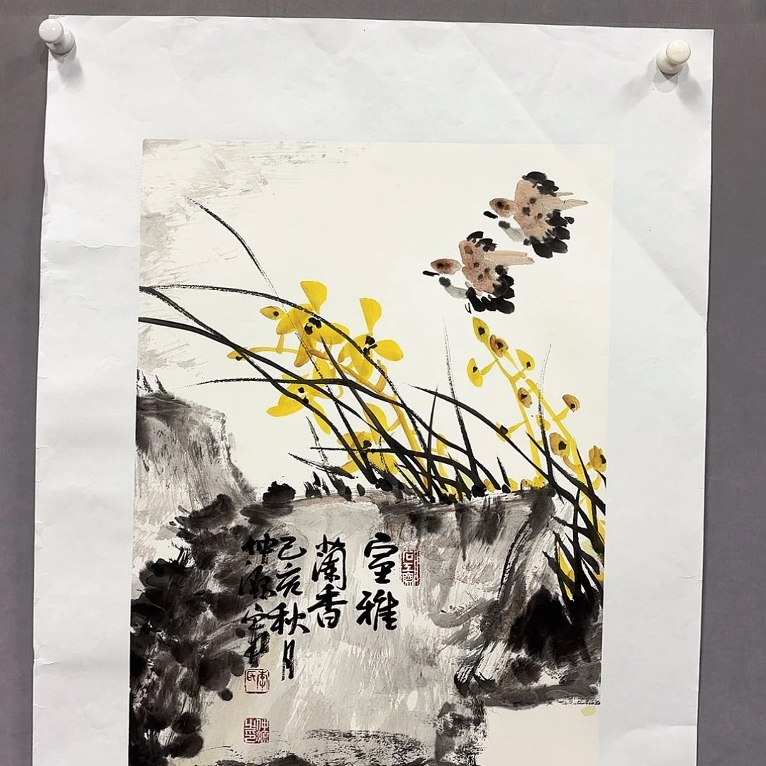国画国画纯手绘作品请放心去藏