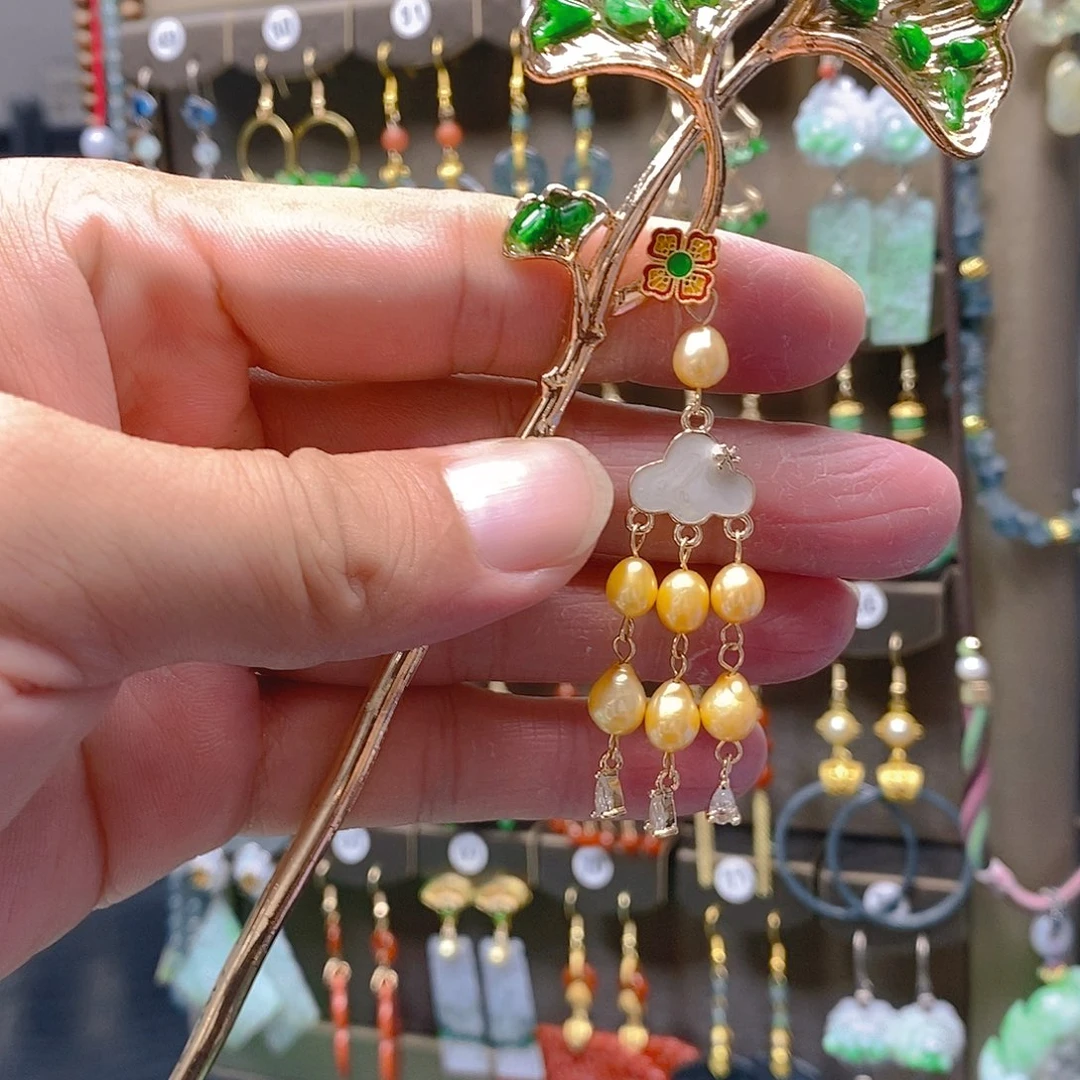 未镶嵌翡翠耳饰翡翠