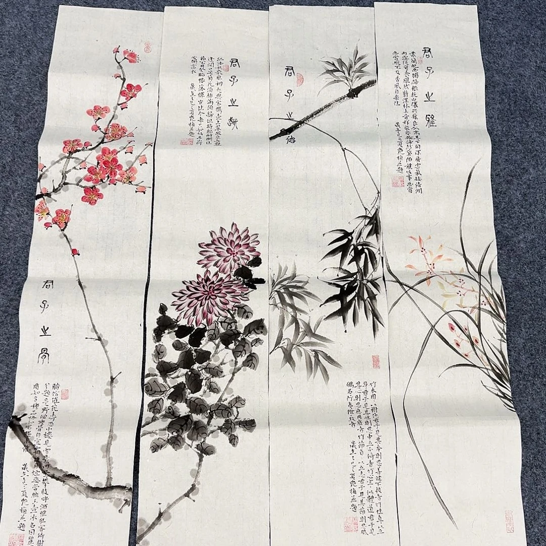国画纯手绘作品欣赏图