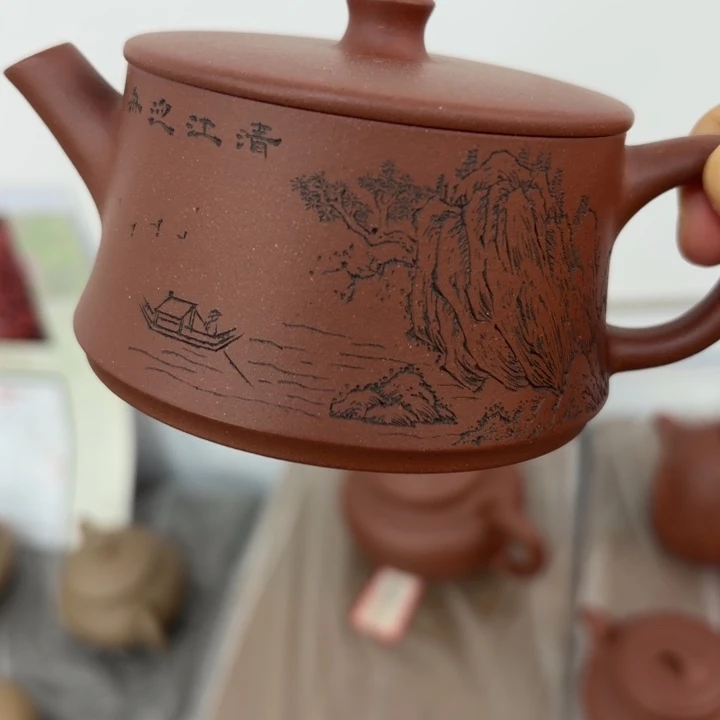 茶壶紫砂宜兴原矿底槽青