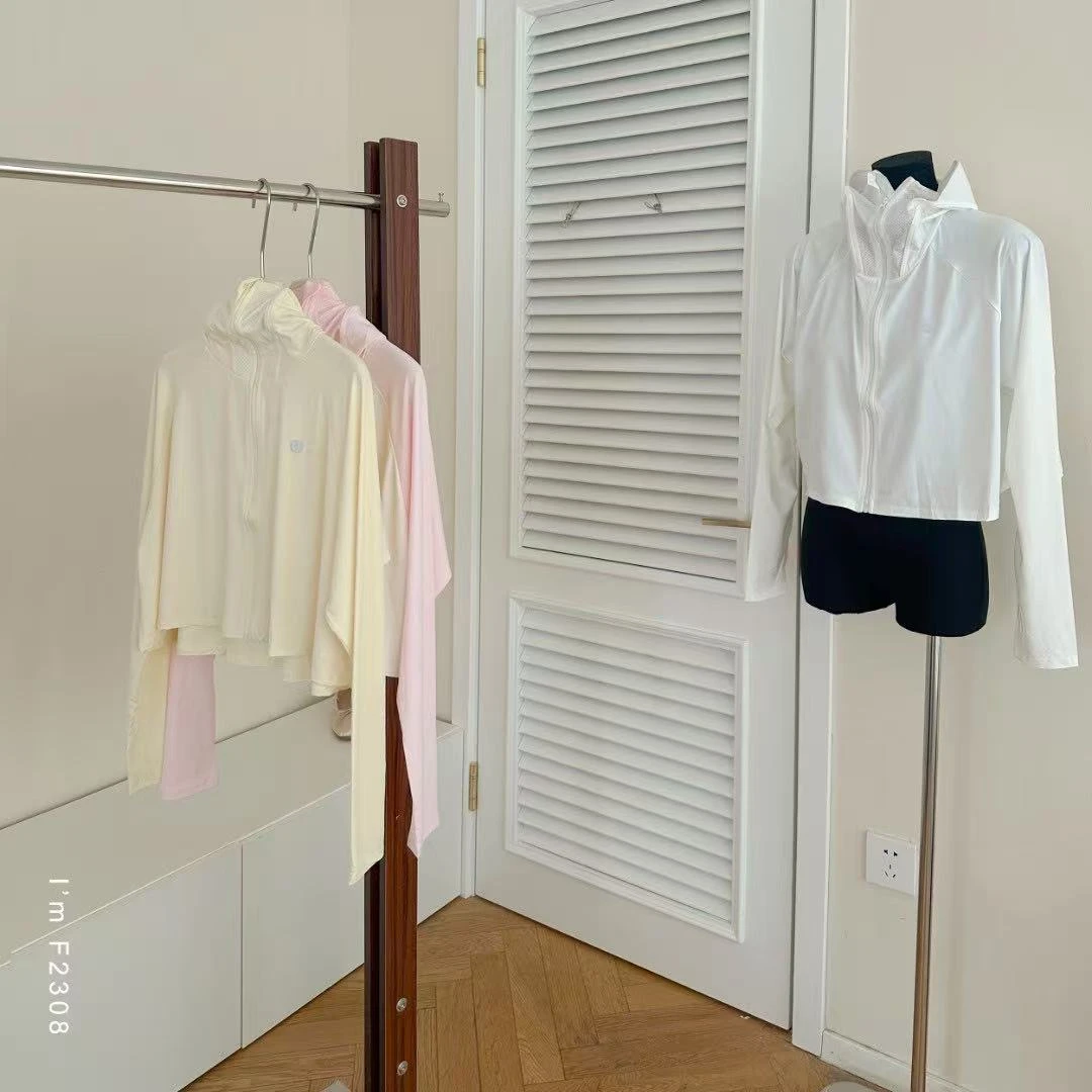 女士防晒衣透气修身速干防晒服