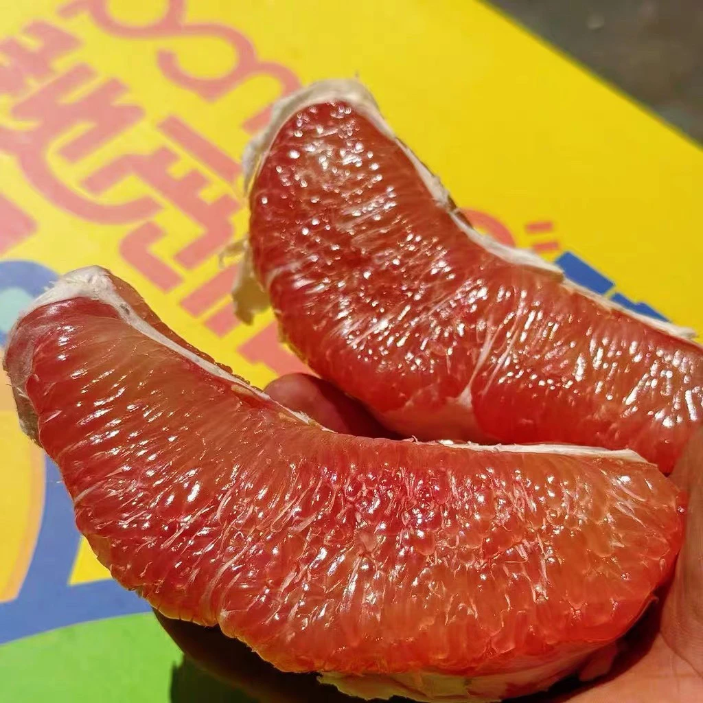 福建平和红心蜜柚新鲜应季皮薄肉厚多汁清甜水果现摘现发