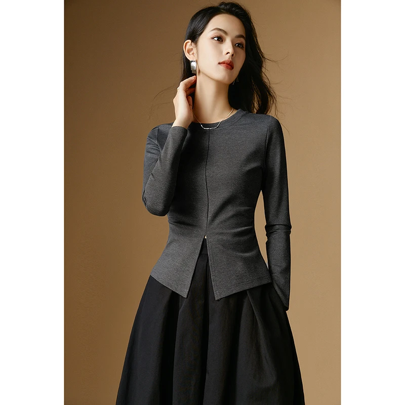 【专享】上衣圆领衫女24050844