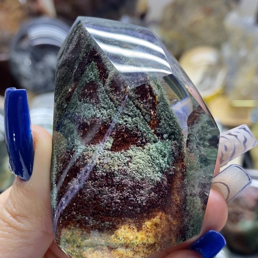 水晶未镶嵌珠宝半成品