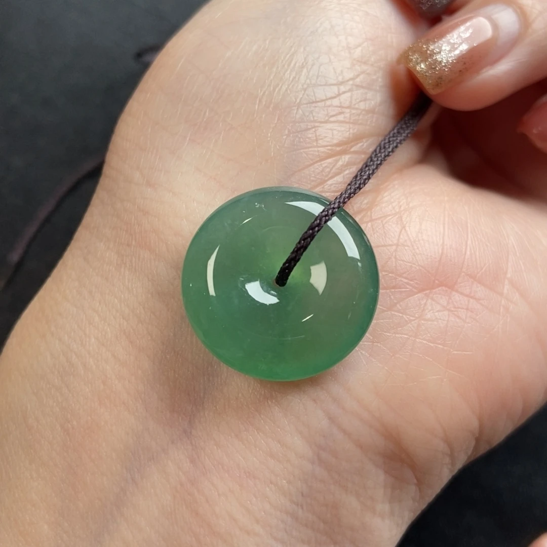 翡翠颈饰未镶嵌19.4-5.8