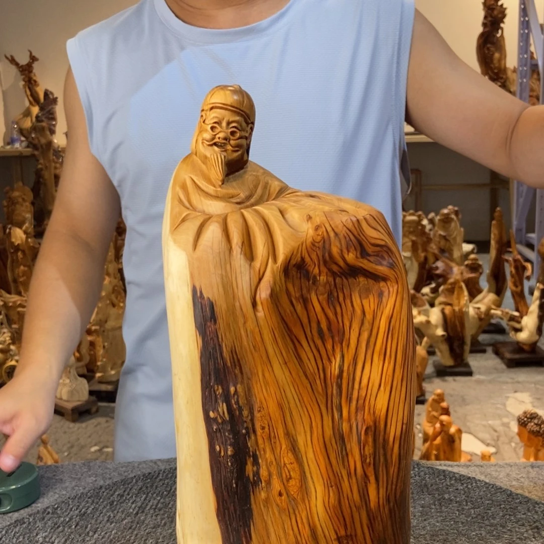 柏木（崖柏）太行崖柏根雕摆件