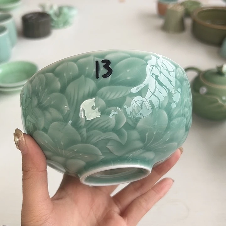 小米茶器龙泉青瓷