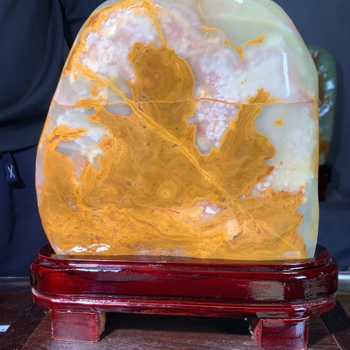 石材天然原石摆件