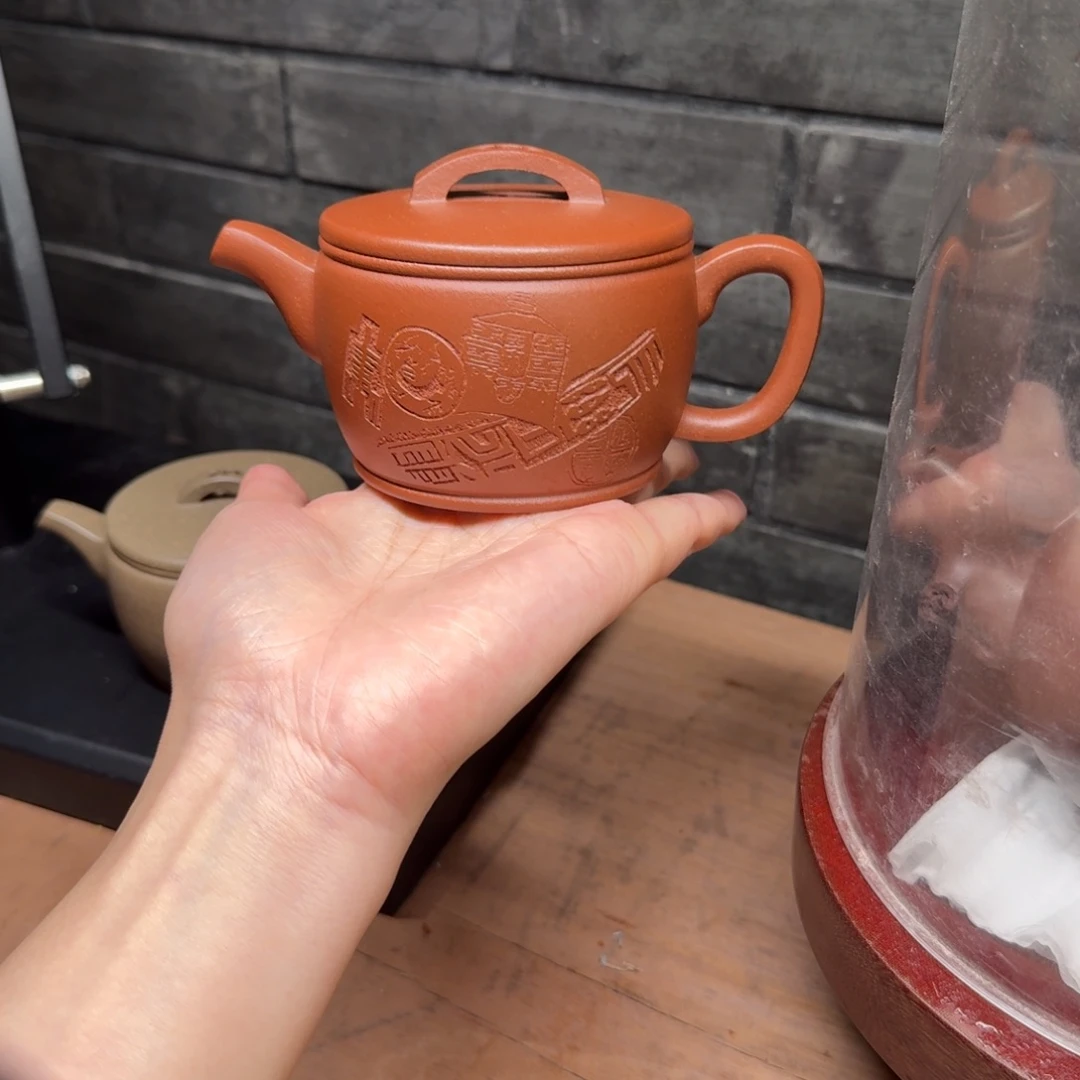 未***来紫砂茶壶降坡泥汉瓦200毫升