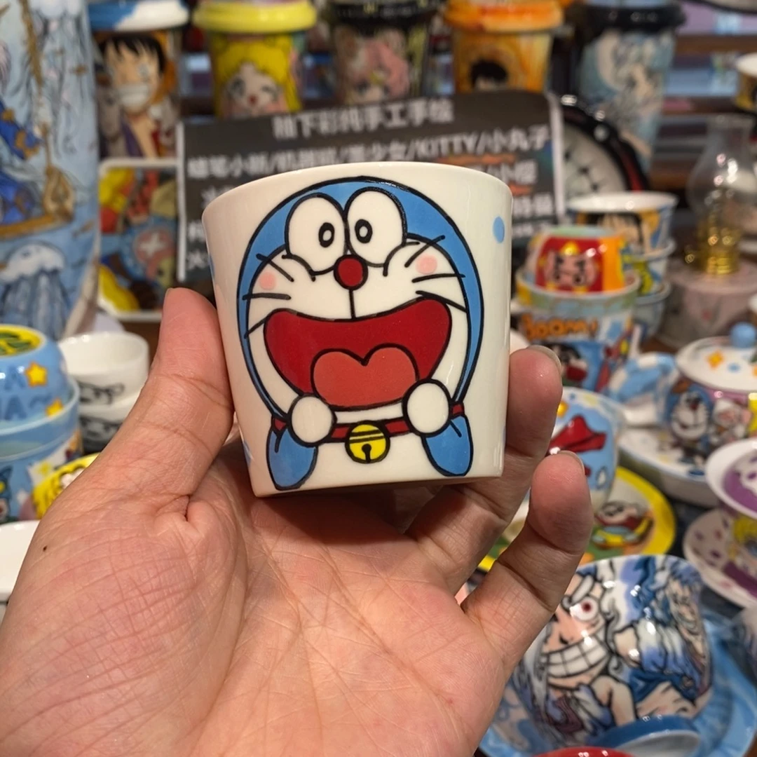 高温釉下彩手绘陶瓷