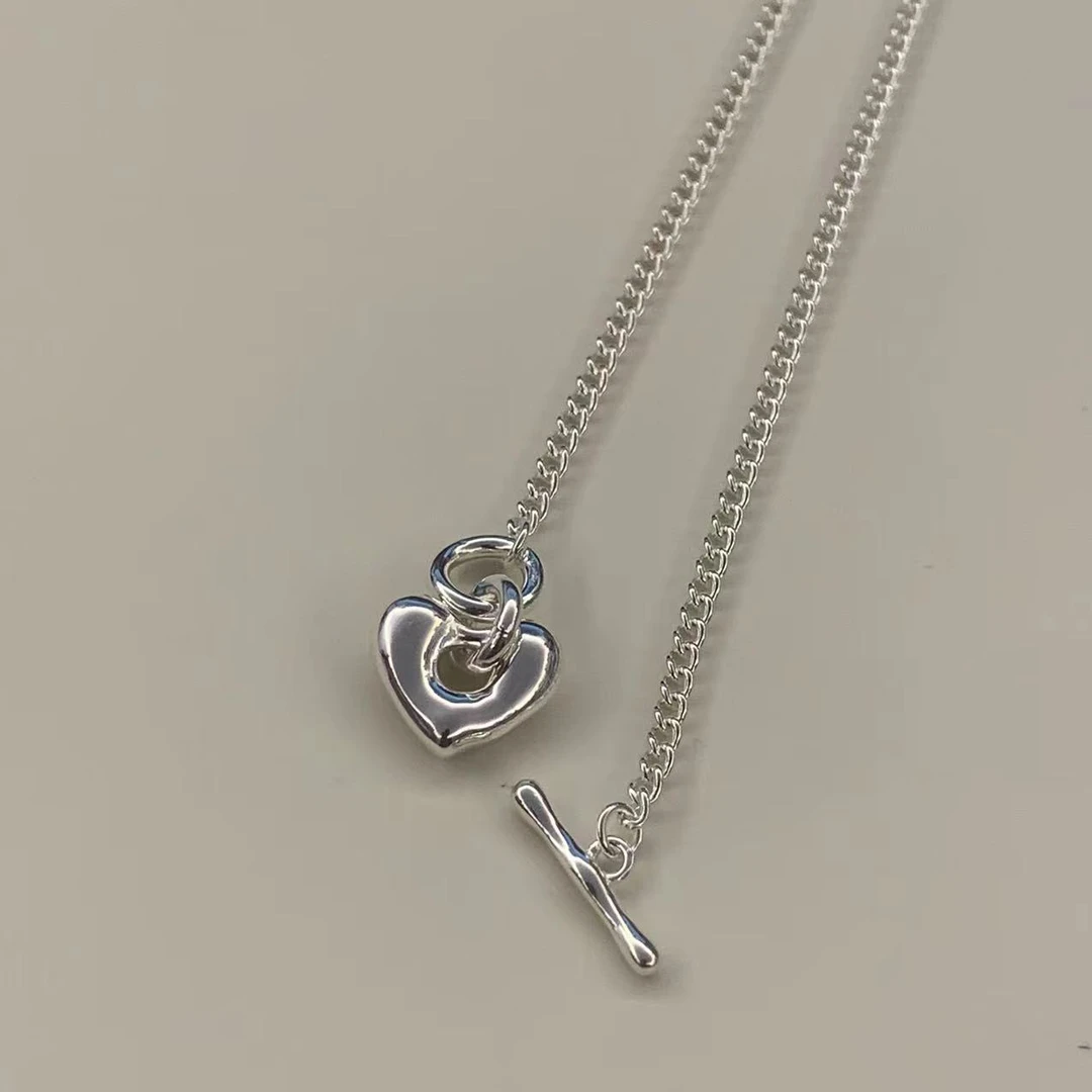 925银手链 x2086   简韩OT扣 爱心项链