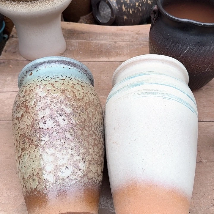 红陶微瑕花盆处理来了