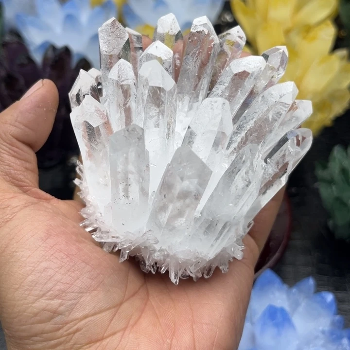 琉璃手工艺品用****4晶簇