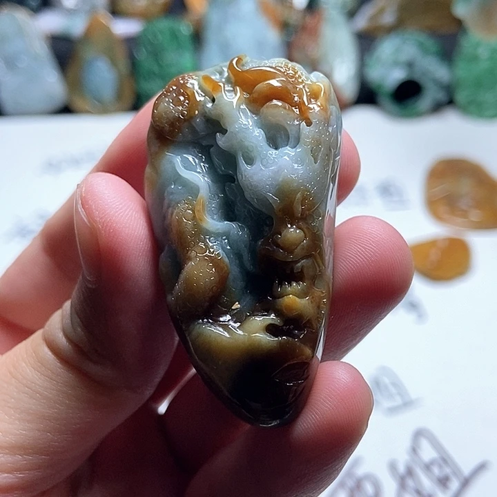 翡翠未镶嵌颈饰翡翠a货