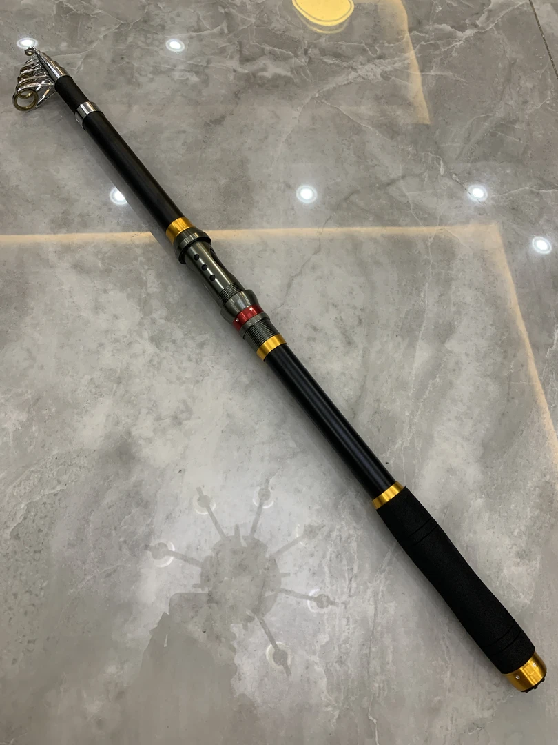 大黄蜂海竿手海两用远投竿大物串钩碳素金属轮座金属后堵