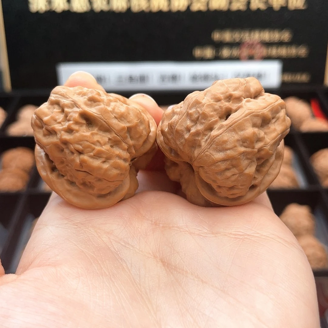 把件文玩核桃3702延庆肌肉蛙天配克重疙瘩纹蹬腿瞪眼