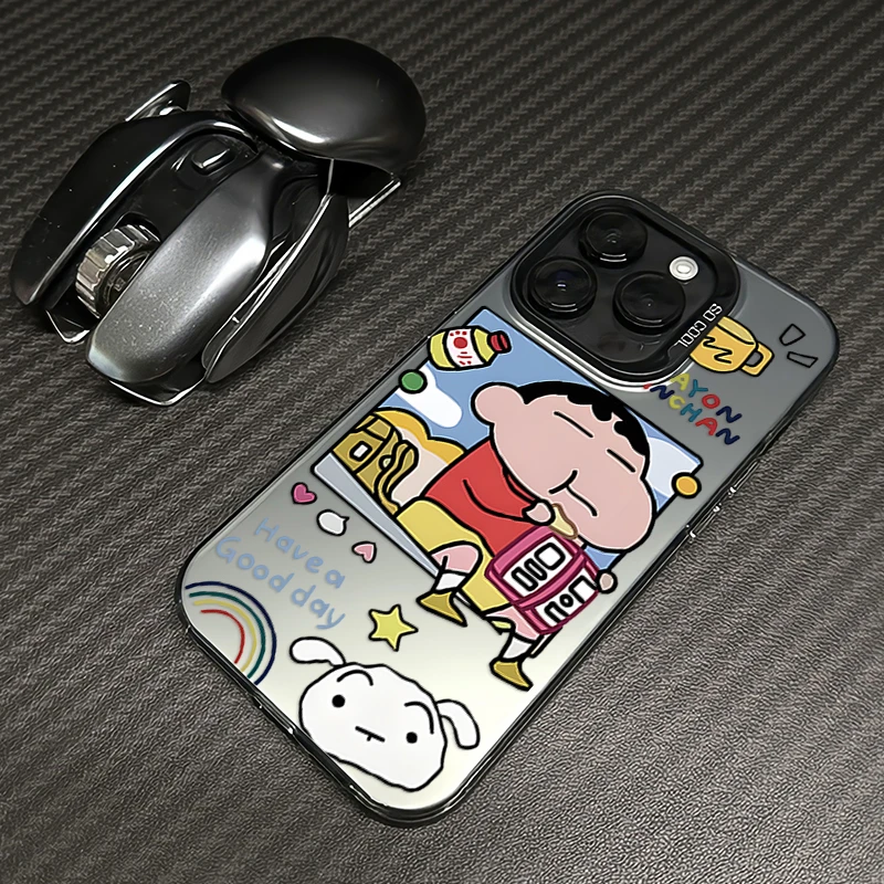 薯片小新适用iphone16手机壳15苹果14网红创意13promax磨砂12防摔