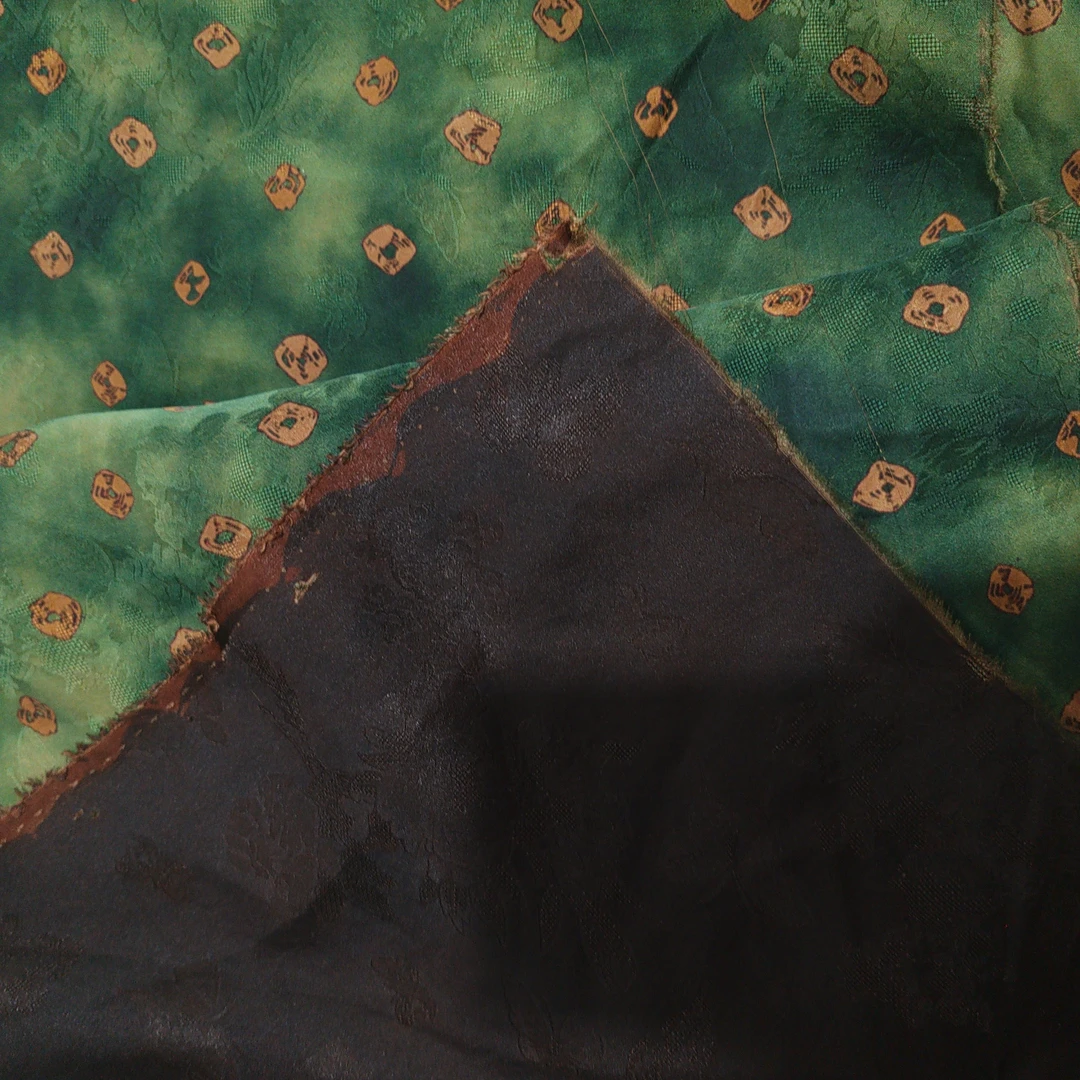 香云布头满分桑蚕丝，整米裁剪不退不换介意布边透凉有字就慎拍