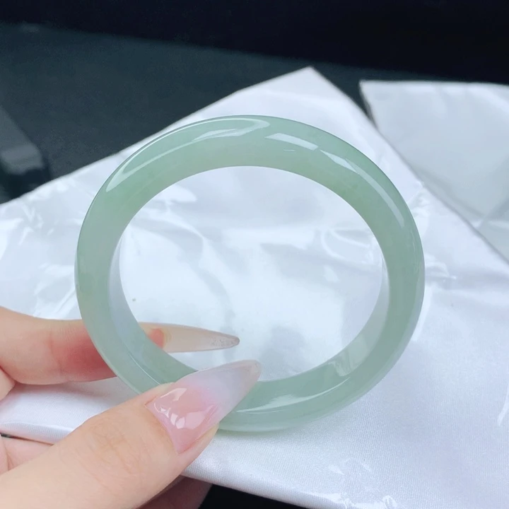 未镶嵌手镯翡翠56-57圈口