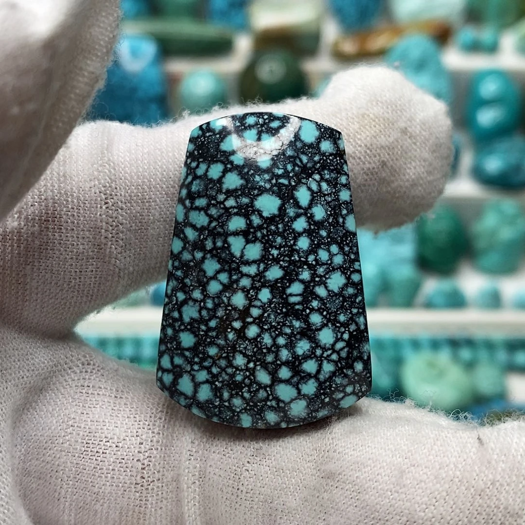 绿松石未镶嵌天然原矿 地大质检