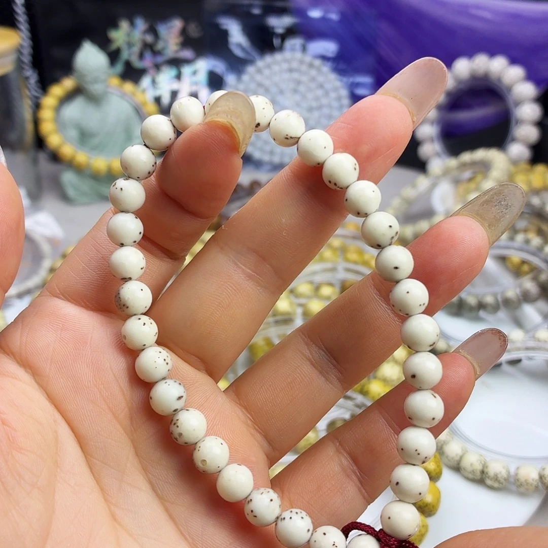 星月菩提吊坠海南星月菩提卡7️⃣半壁留白龙蛋手持