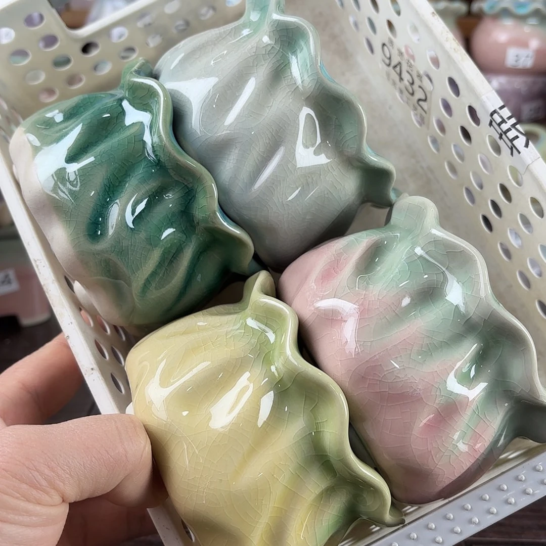 红陶小*量货/口高深浅搭配发8个