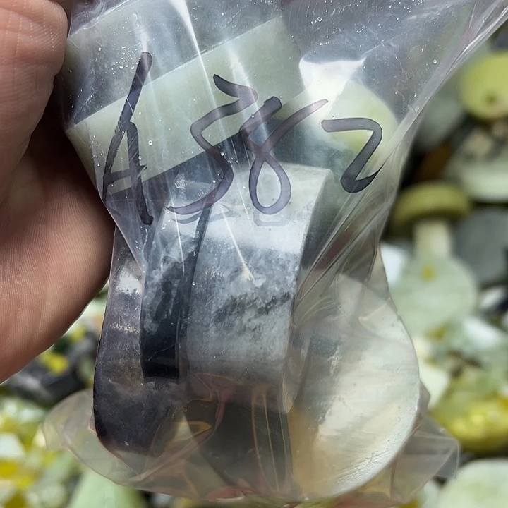 未镶嵌蛇纹石玉鱼缸石，盆景石