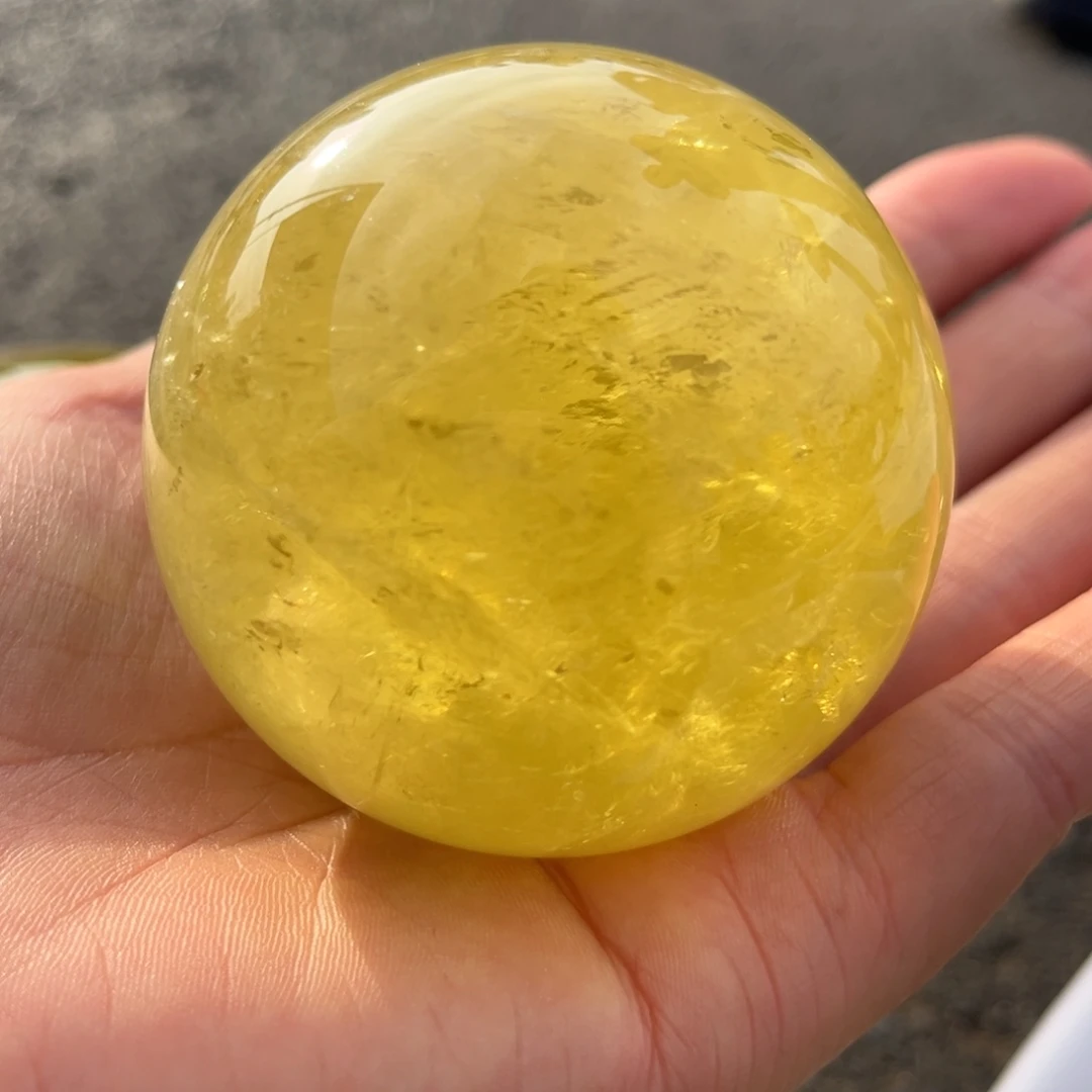 黄晶摆件未镶嵌未镶嵌天然黄水晶摆件